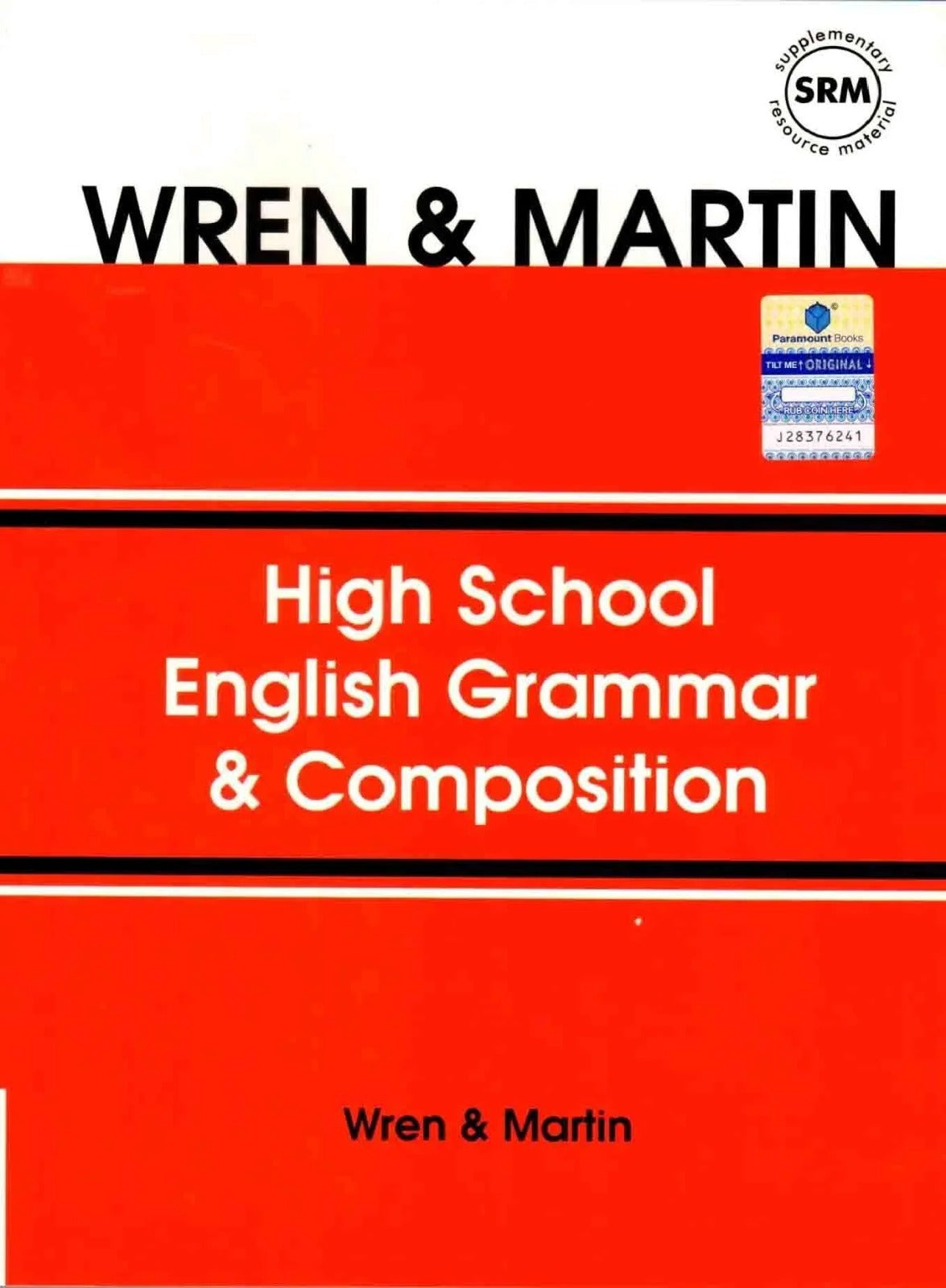 HIGH SCHOOL ENGLISH GRAMMAR & COMPOSITION (NEW ED)